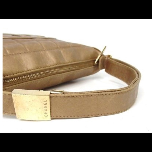 authentic CHANEL bag Choco bar COCO Shoulder Bag - Picture 4 of 8